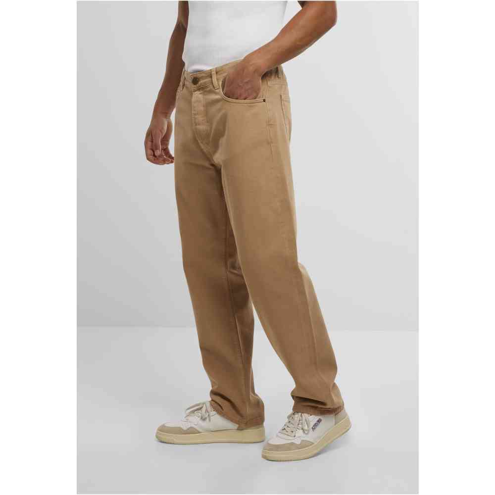 DEF - Texas Straight Fit Jeans Hose - Braun